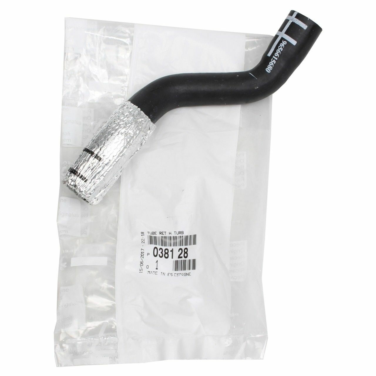 Durite d'huile moteur 1.6 HDi PSA référence originale 0381.28 pour entretien et vidange de voiture