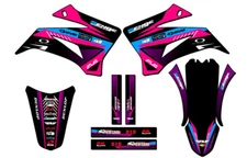 2008-2025 TTR 125 SURGE Pink Senge Graphics Kit Compatible with Yamaha