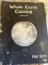 Whole Earth Catalog Access to Tools Fall 1970 Portola Institute Stewart Brand!