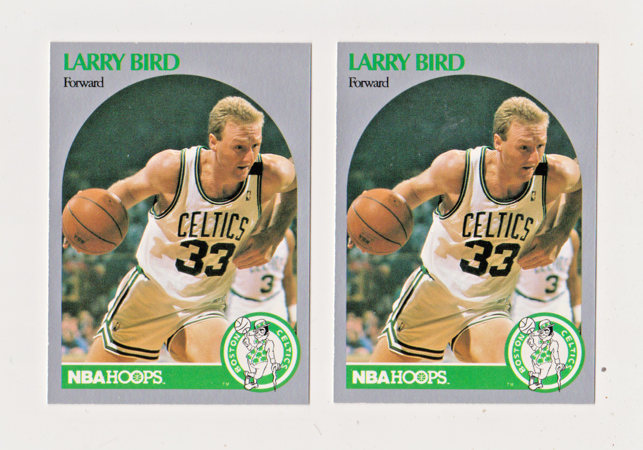1990 Hoops Basketball Larry Bird #39 Nm/Mt  Free Shipping