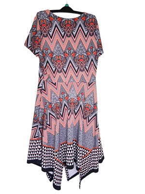 navy blue dress for baby girl DANI MIDI DRESS in BLOOMING WILD INDIGO main image 1