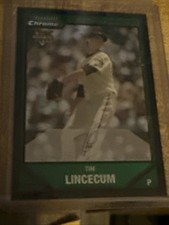 2007 Bowman Draft Picks & Prospects - Chrome Tim Lincecum #BDP11 (RC)