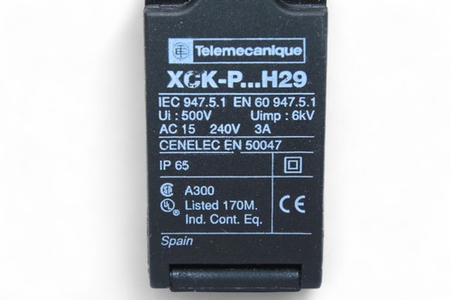 TELEMECANIQUE XCK P510H29 LIMIT SWITCH / TELEMECANIQUE XCKP510H29 - Picture 4 of 7