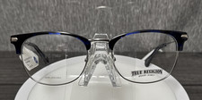 True Religion T013 BLU Blue / Silver Eyeglasses Glasses Frame 54-20-145 NEW