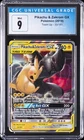 2019 POKEMON TEAM UP #33 PIKACHU & ZEKROM GX CGC 9