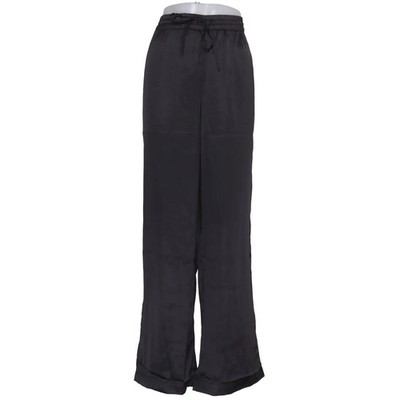 Lager 157, Palazzohose, Größe: L, Schwarz, Polyester, Einfarbig, Satin #SAZ