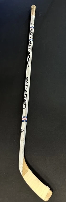 Vtg Mike Blaisdell Game Used 1982-83 Season #21 Canadien 6001 Hockey Stick #239 - Image 2 of 3