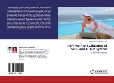 Performance Evaluation of STBC and OFDM System Partha Pratim Bhattacharya