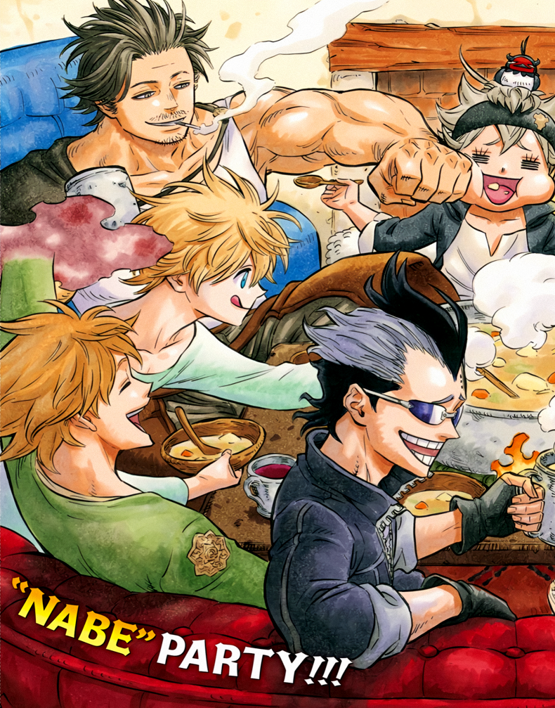 Black Clover - Color spread for Jump Next - 11x17
