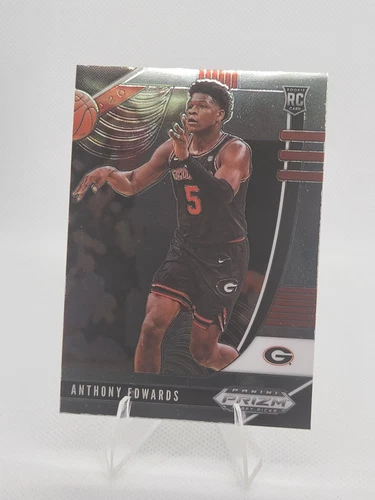 2020-21 Prizm Draft Picks Anthony Edwards RC #41 Bulldogs