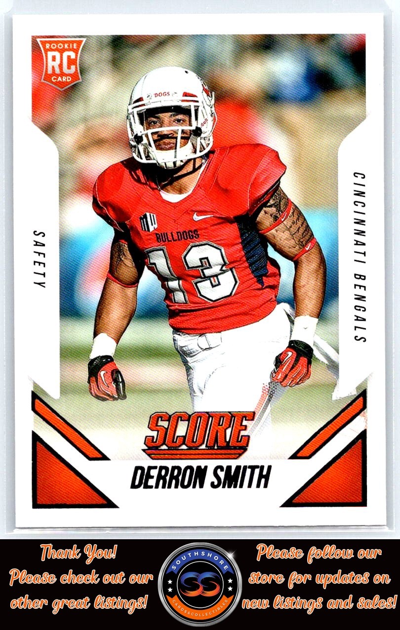 Derron Smith Rookie 2015 Score #352 RC Cincinnati Bengals