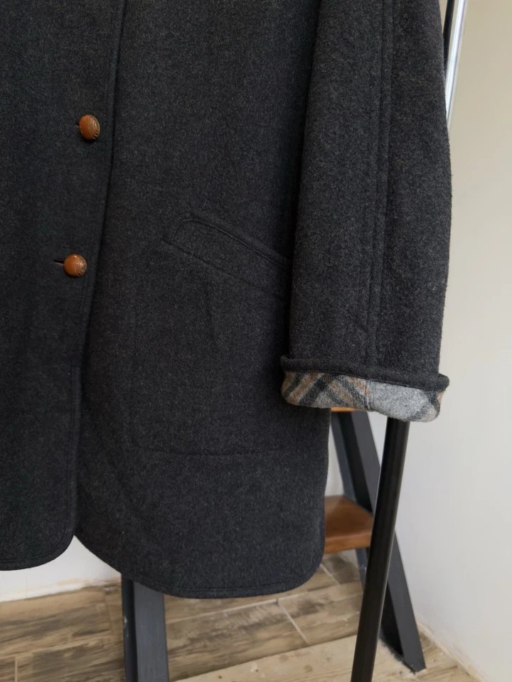 Sobretudo de lã Schneiders Salzburg longo unissex SEM TAXAS ALFANDEGÁRIAS DOS EUA! - Imagem 4 de 4