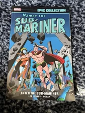 Namor, the Sub-Mariner Epic Collection Vol 1 Marvel Comics Lee Kirby Colan TPB
