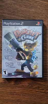 Rachet and Clank Sony PlayStation 2 No Manual