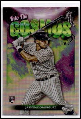 2024 Topps Chrome Cosmic #ITC-22 Jasson Domínguez Into the Cosmos
