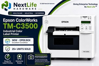 Epson ColorWorks TM-C3500 Color Inkjet Label Printer | Industrial | New Open Box