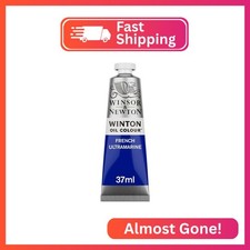 Winsor  Newton Winton Oil Color, 37ml 1.25-oz Tube, French Ultramarine