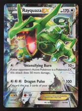 Rayquaza EX (75) Ultra Rare Holo ROS 75/108 LP Pokemon TCG
