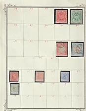 Antigua Collection 1882-1953 Used & Unused ( MH) 2024 Scott value Over  $ 165.00