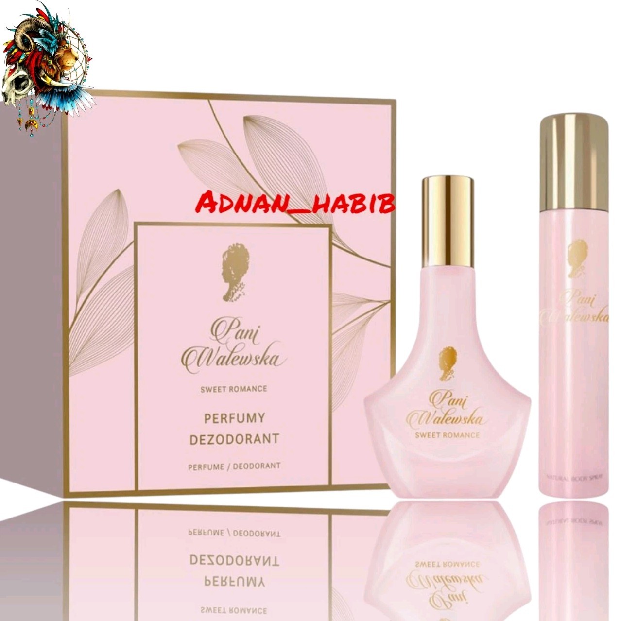 PANI WALEWSKA SWEET ROMANCE 30ML EDP+90ML DEODORANT GIFT SET NEW & BOXED