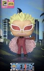 DOFLAMINGO (FLOCKED) ONE PIECE  2026 SDCC FUNKO POP OFFICIAL CON STICKER PRESALE