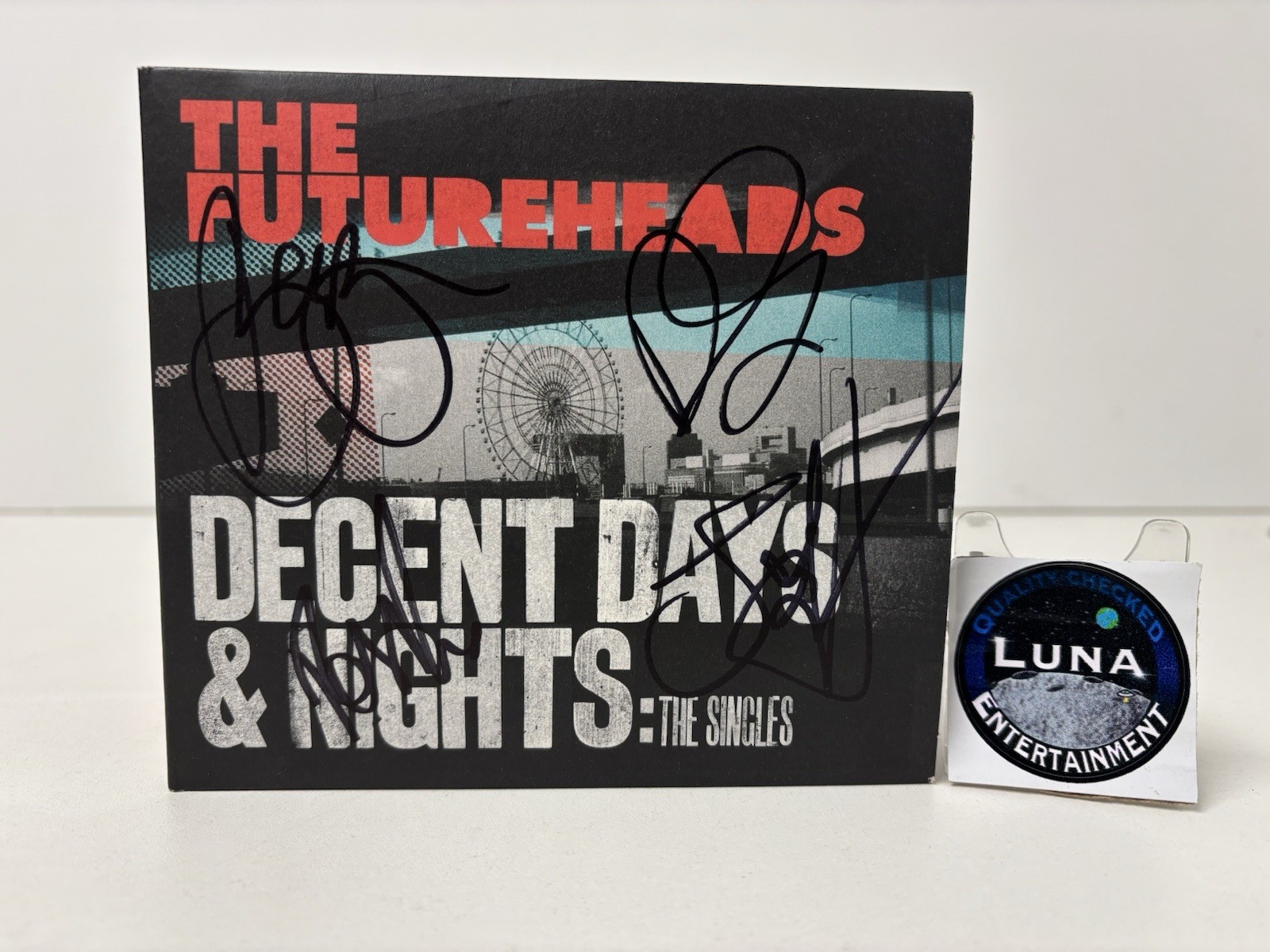 The Futureheads Decent Days & Nights: The Singles (CD) Album Signed by the band