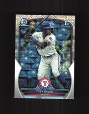 2023 Bowman Chrome - Prospects Yosy Galan #BCP-221 Mojo Refractor (RC)