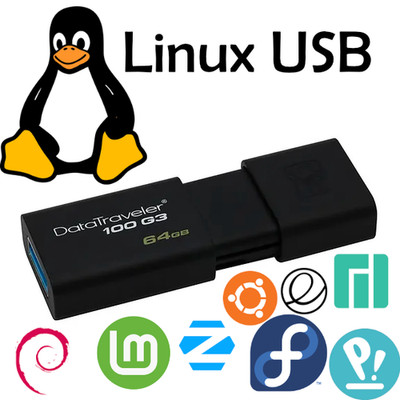 8-in-1 Multi-Bootable Linux USB   Try and Install Multiple Popular Distributions