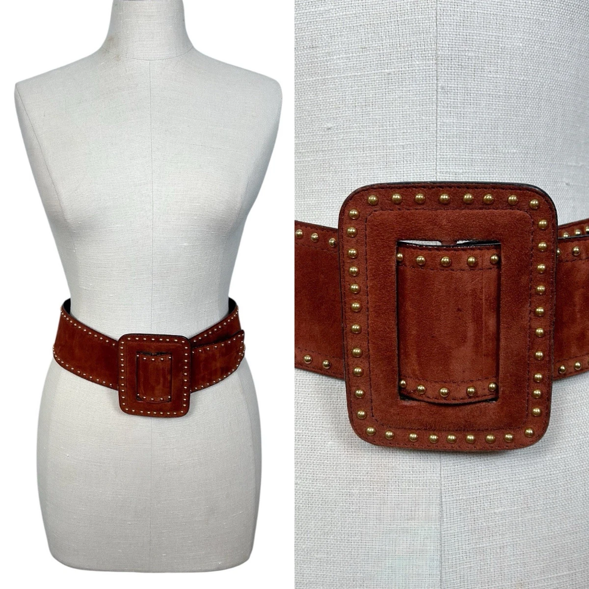 Escada brown patent leather wide belt 31 ESCADA Patent Leather Belts for Women for sale | eBay main image 2