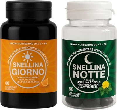 ALOHALABS Snellina Giorno e Notte Dimagrante Forte | Brucia Grassi Naturale Metabolismo