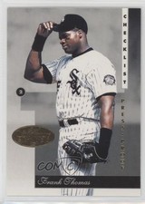 1996 Leaf Signature Series Checklist Gold Press Proof Frank Thomas #150 HOF 7xr