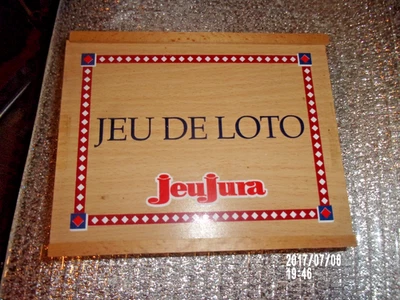 jeu de loto en bois Jeu Jura, fabrication française, complet - Photo 1/3