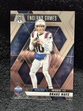 2025 Panini Mosaic Drake Maye England Base #258 New England Patriots
