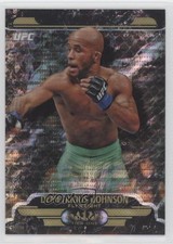 2017 Topps Chrome UFC Tier 1 Pulsar Refractor 9/50 Demetrious Johnson #UT-DJ 1qt