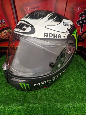HJC RPHA10 PLUS Ghost Fuera XL Full Face Motorcycle Helmet, Used
