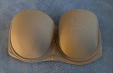 NWOT Wacoal Nude Beige Red Carpet 854119 Strapless / Convertible Bra 32DDD