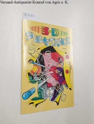 3-D  Substance No.1 , Jack C. Harris & Steve Ditko ( with original 3D Glasses st