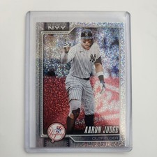2026 Topps Series 1 Celebrations Aaron Judge Confetti Foil #1