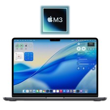2024 Apple 90  M3 MacBook Air 13.6" 16GB/512GB SSD Gray A3113 w/Warranty