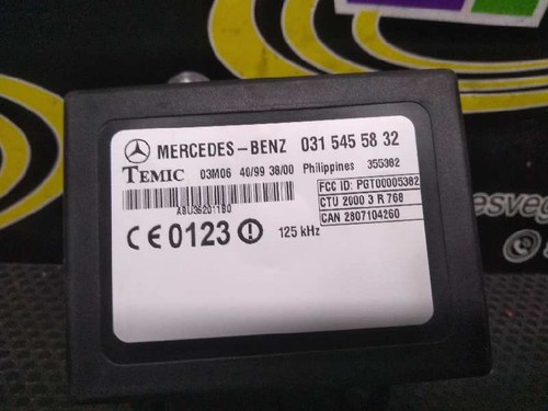 0315455832 WEGFAHRSPERRE STEUEGERÄT MERCEDES VITO 1996 530848