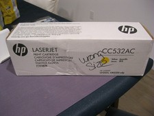 Genuine HP 304A CC532AC Yellow Toner Cartridge CP2025 CM2320 SEALED BOX