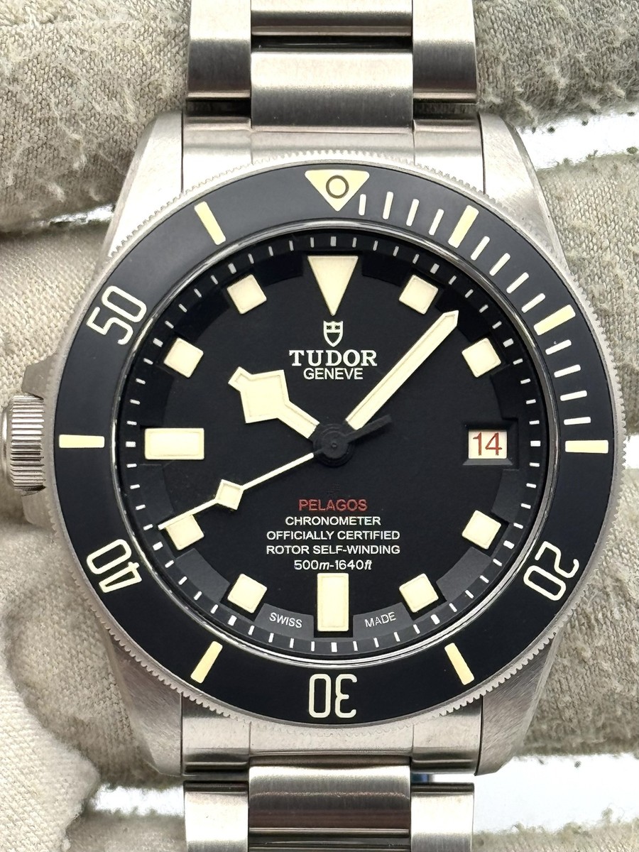 Tudor Pelagos 42mm Left Handed Diver Titanium 25610TNL Unworn