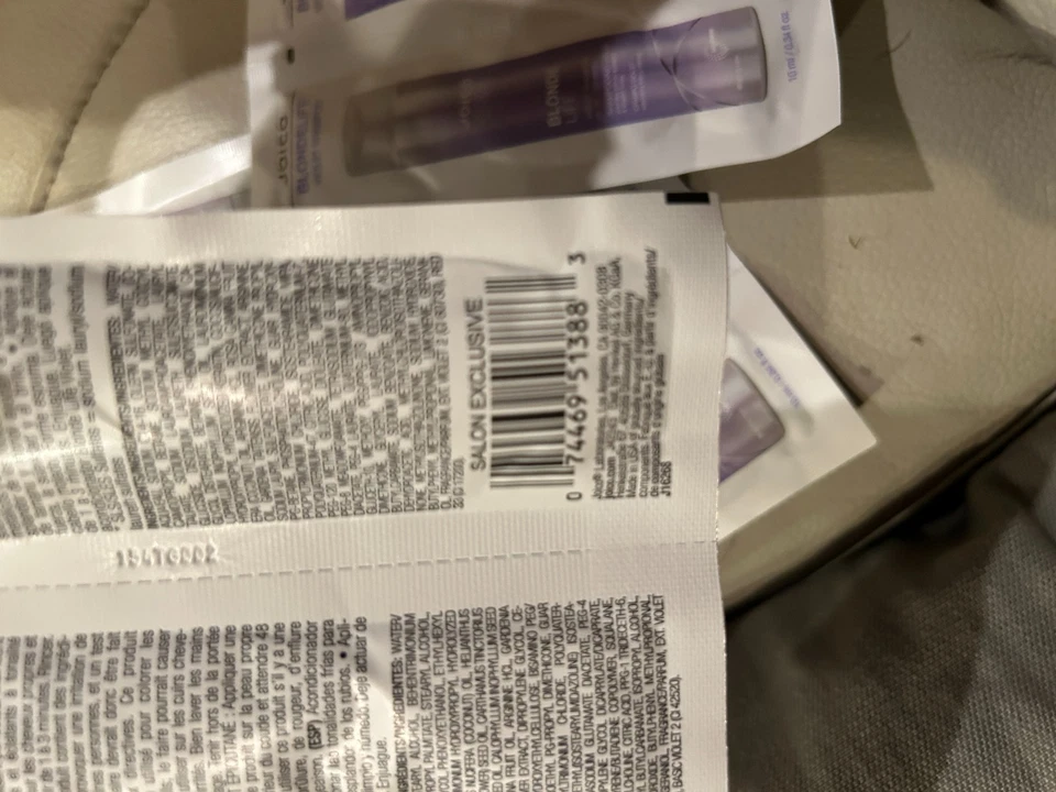 joico blonde life shampoo and conditioner packets. 7 duos. travel sz - Image 4 of 4