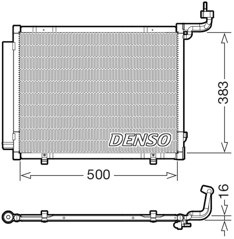 Fits DENSO DCN10057 AIR CONDITIONING COOLER ⭐UK Stock⭐ - Image 5