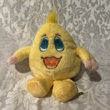 Ganz Webkinz Plush Yellow Wacky Zingoz WE000163 No Code or Sound, good condition