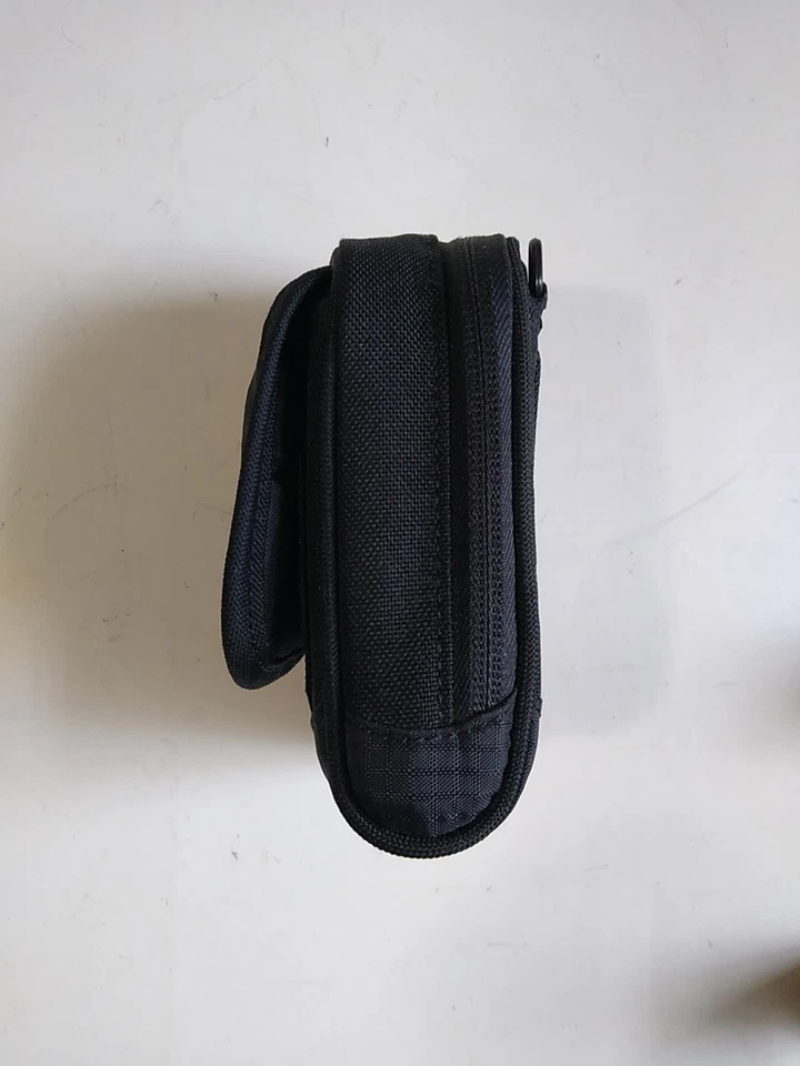 LOWEPRO Belt Camera or Accessories Case Bag Small 5" x 2.25" Black Canvas Pocket - Image 4 of 4
