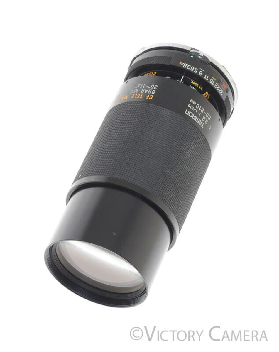 Tamron CF Tele Macro 80-210mm Adaptall Nikon AI Lens [EXC]
