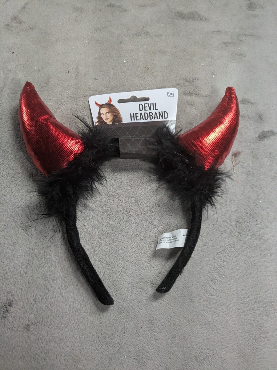 Bachelorette Party Naughty Headband Red Hot Devil Horns Role Play