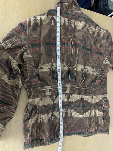 $890 RRL Ralph Lauren Medium Corduroy Field Jacket Blazer Southwestern Hunting - Picture 10 of 14