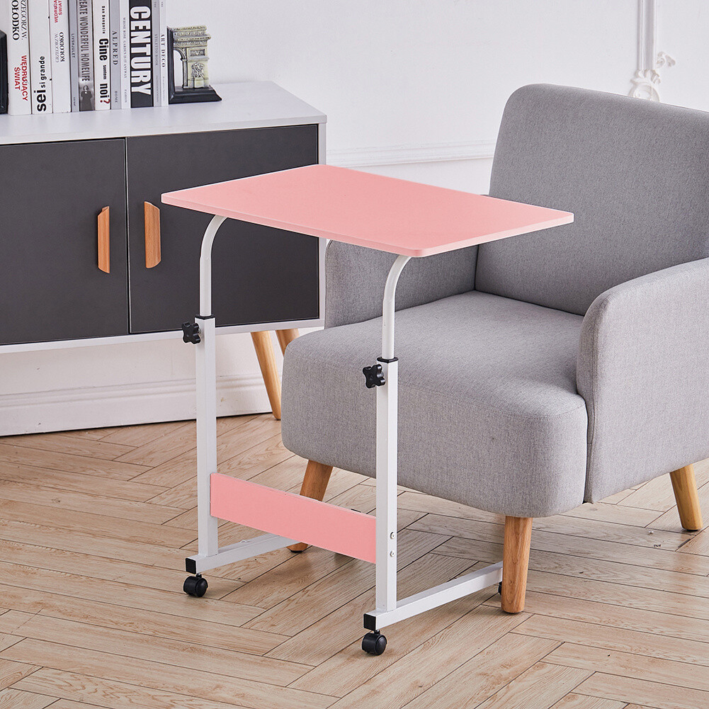Adjustable Height Over Bed Table Tray Mobility Aid Chair Computer PC